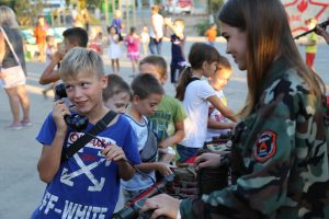 Астраханские патриоты провели патриотическое мероприятие, приуроченное празднованию Дня знания